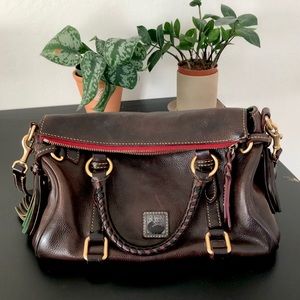 Dooney & Bourke Florentine Mini Satchel - Dark Brown